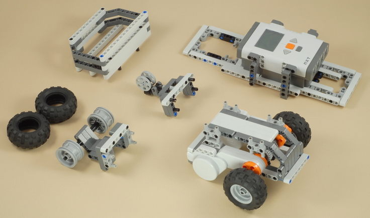 LEGO Mindstorms NXT Modular Test Vehicle (MTV)